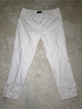 The Limited White Cropped Pant 4R